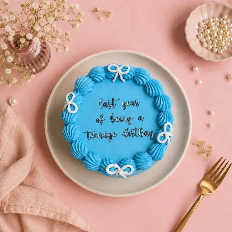 Custom Message Bento Cake