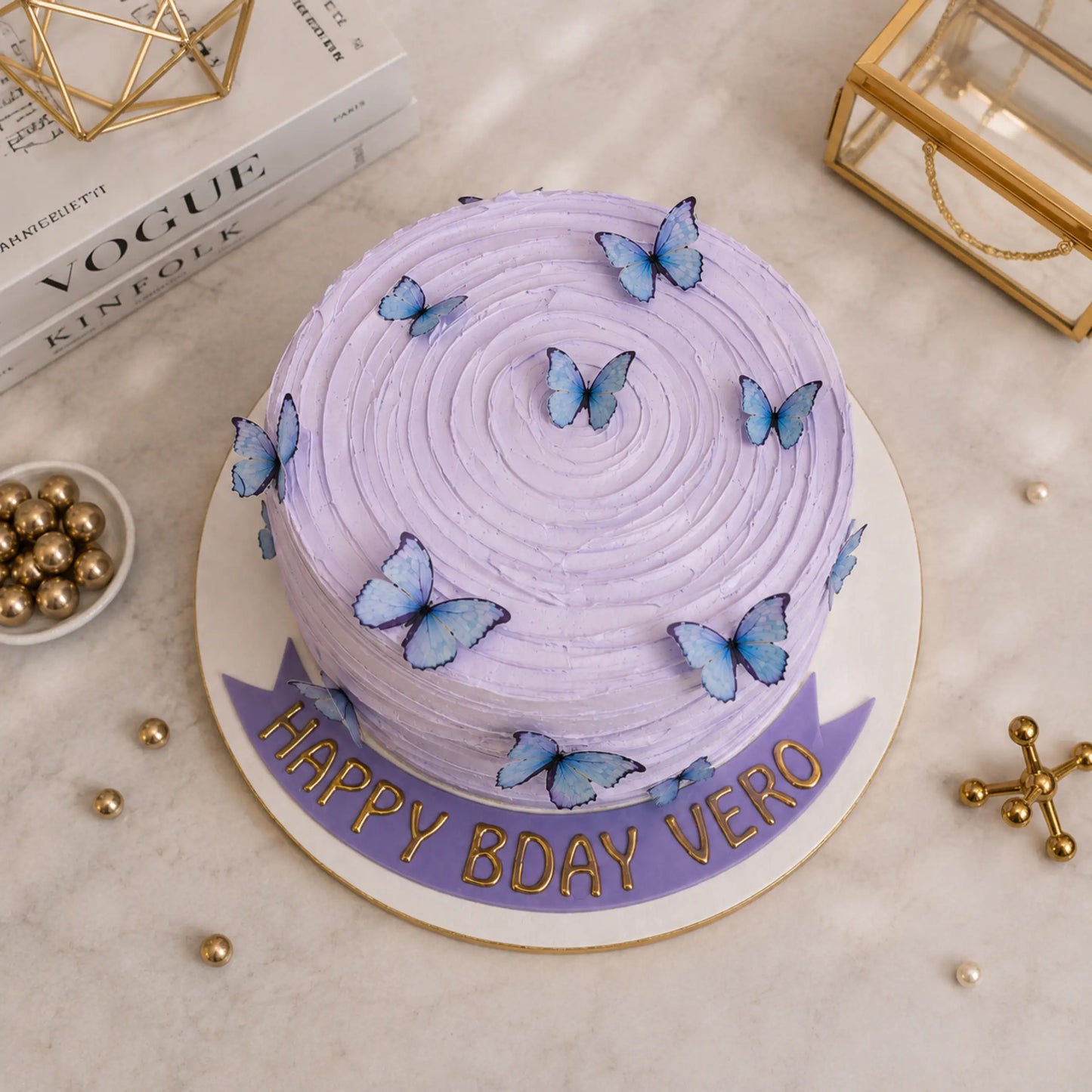 Butterfly Wing Cake