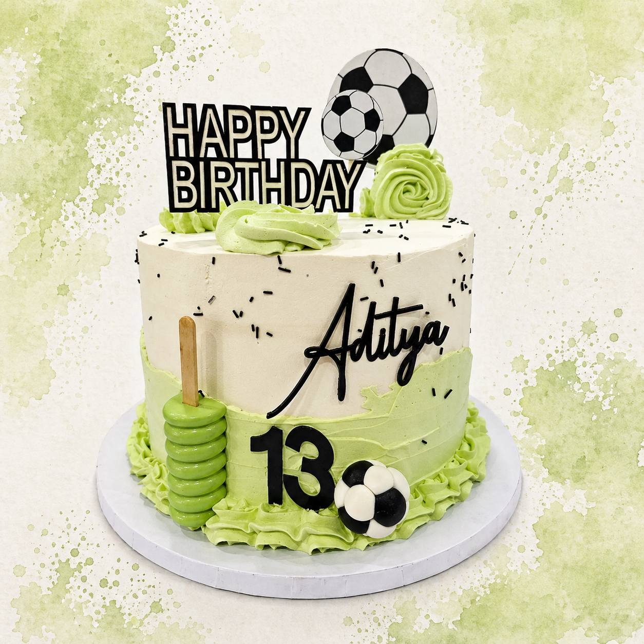 CHAMPION FOOTBALL CAKE