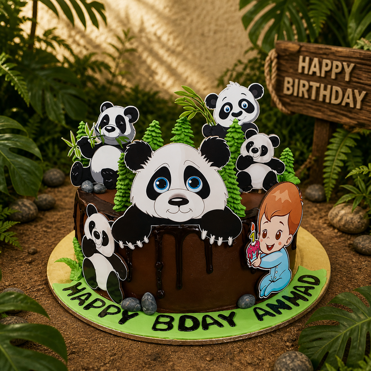 PANDA CAKE