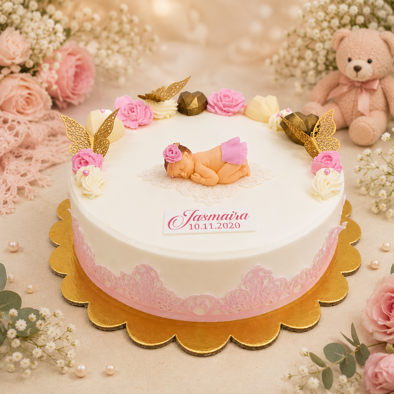 NEW BORN WELCOME CAKE
