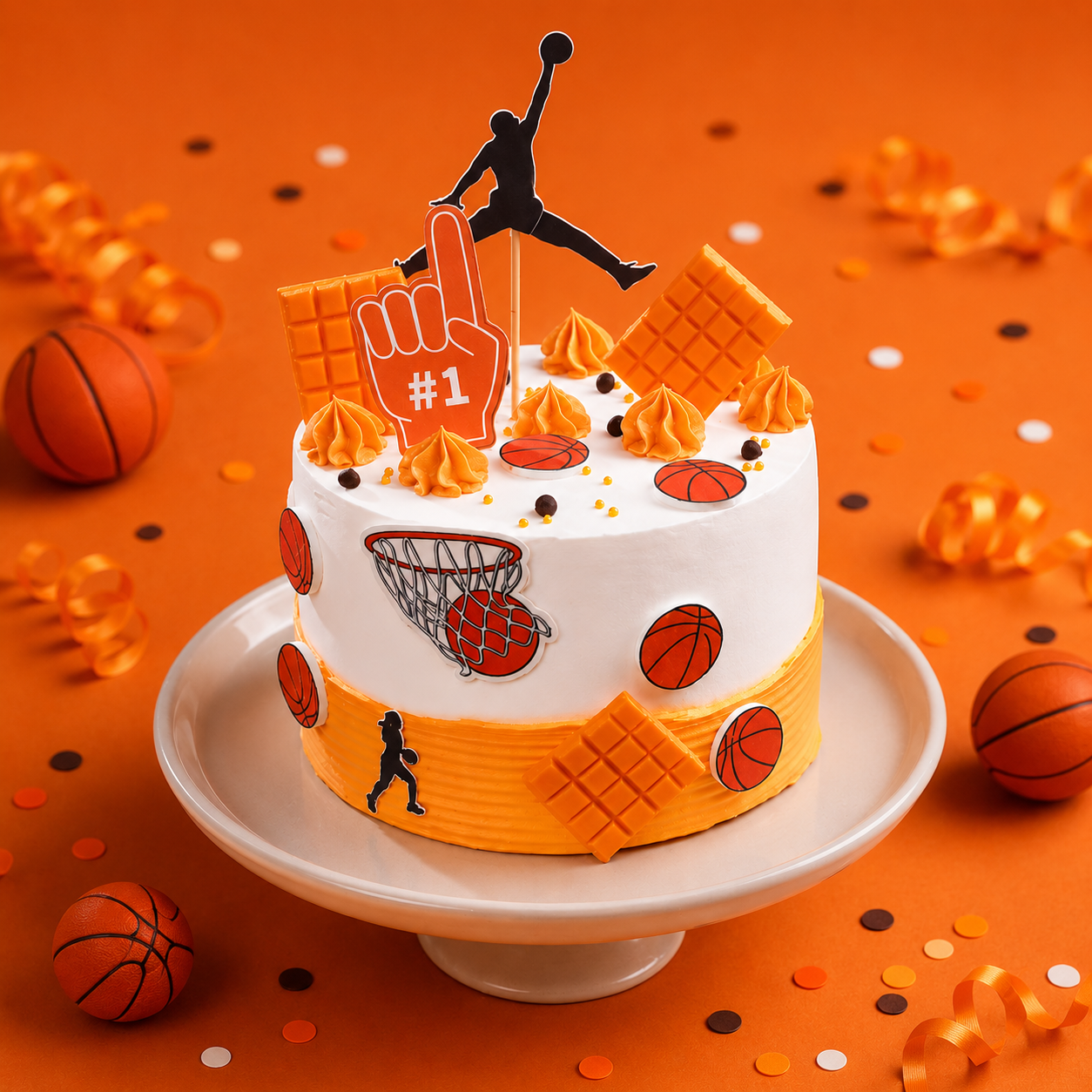 MVP BASKETBALL CAKE