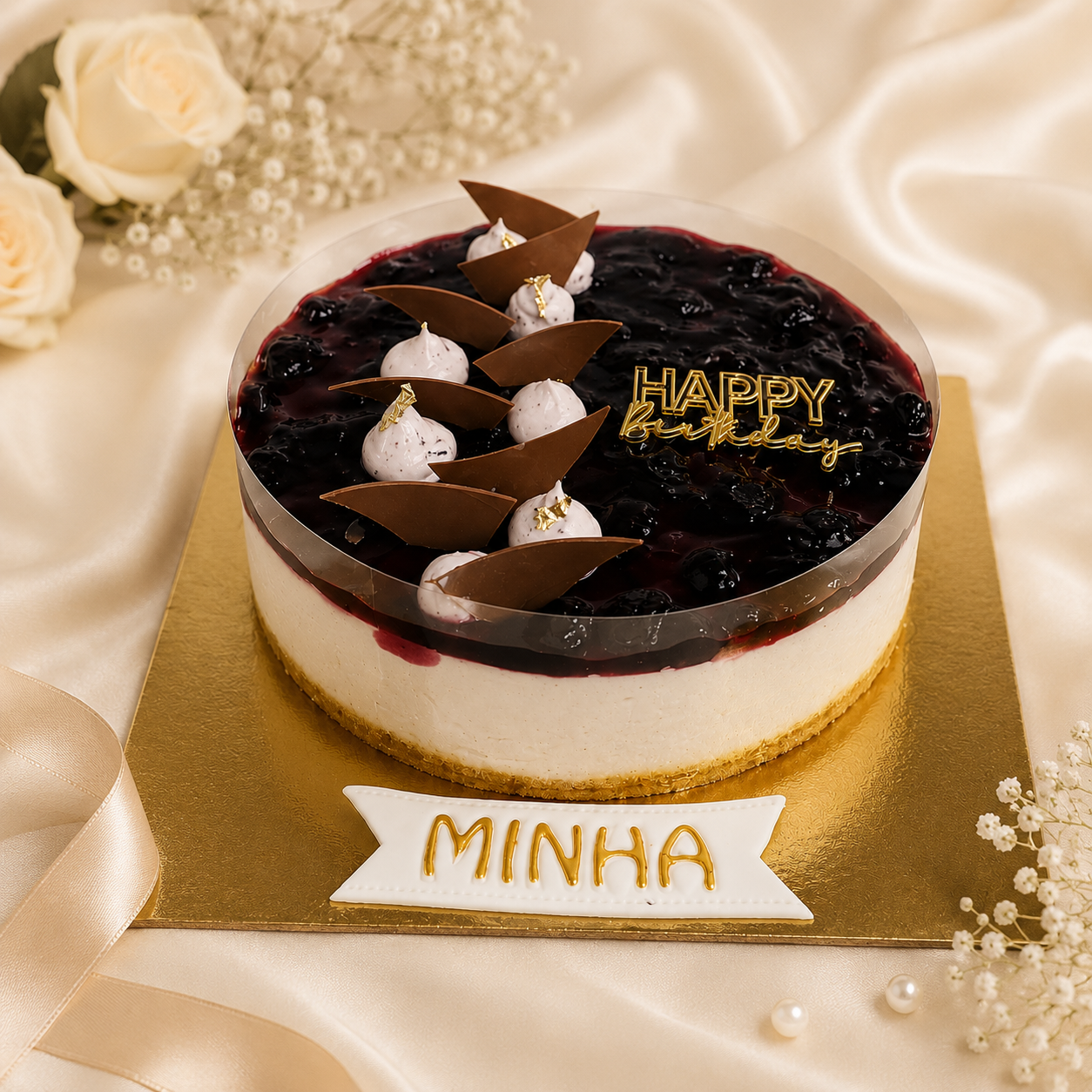 BLUEBERRY CHEESE CAKE