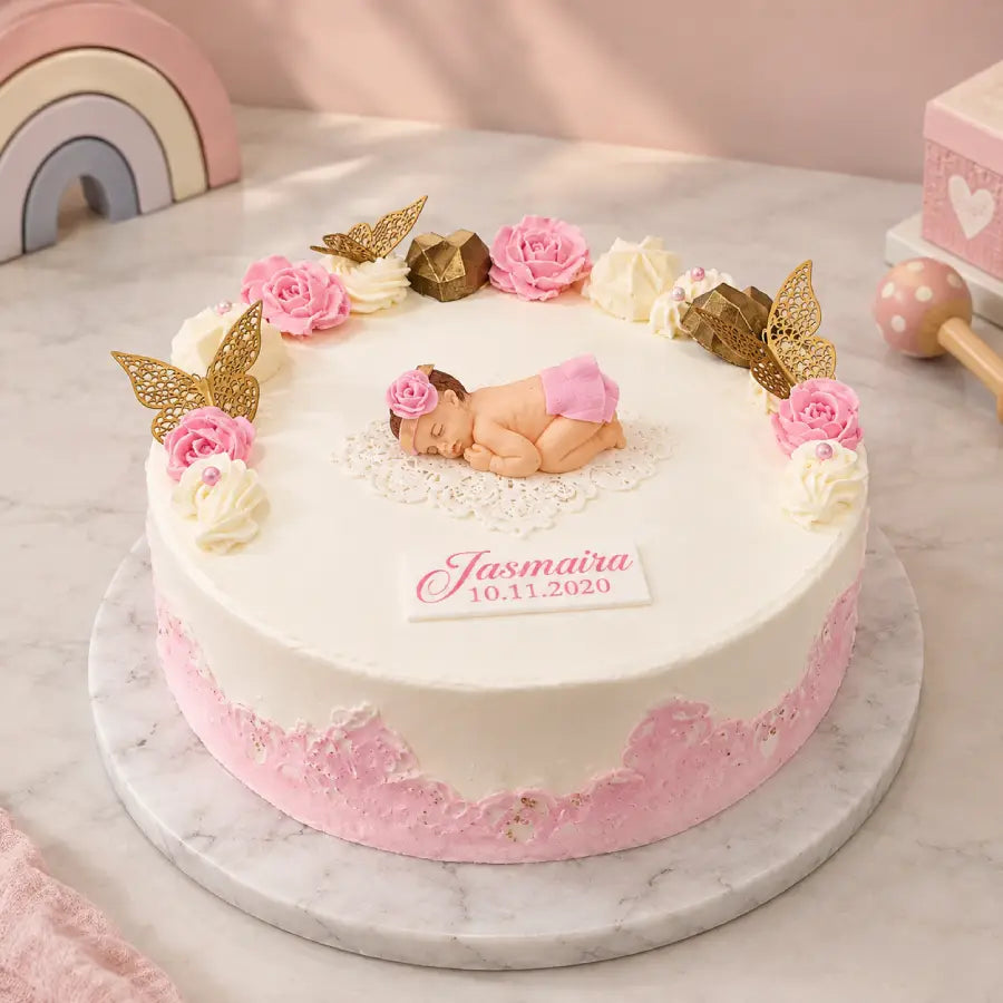 Serenade Baby Shower Theme Cake