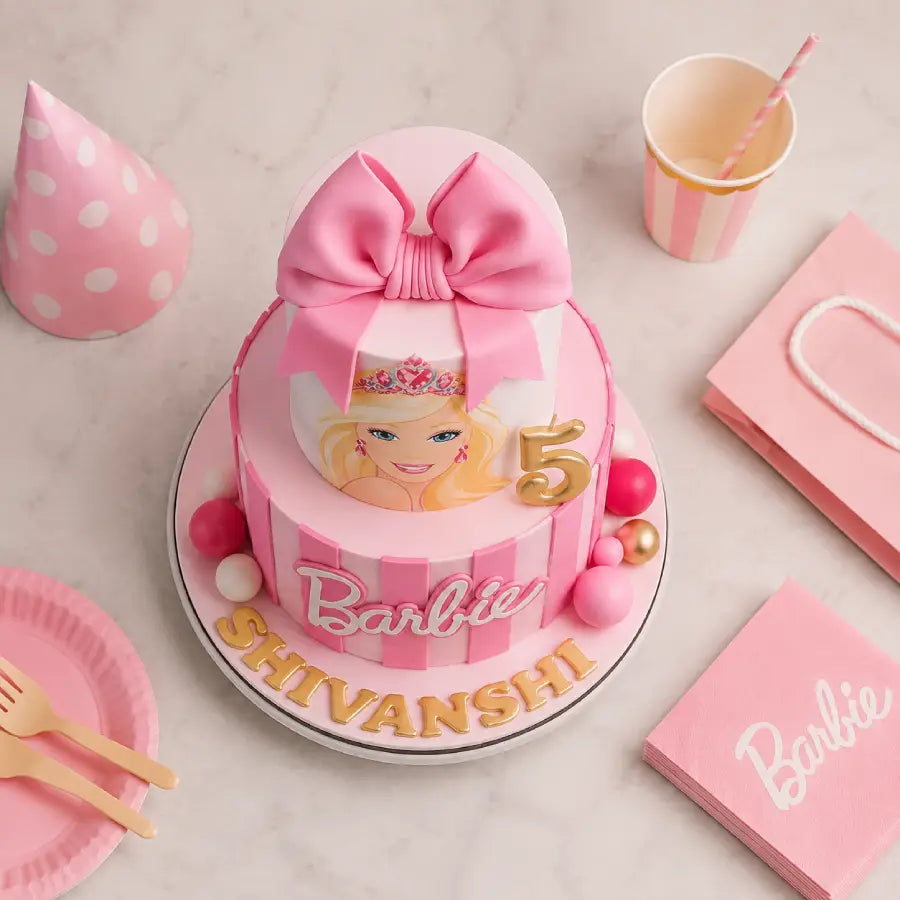Barbie Tiered Designer Cake