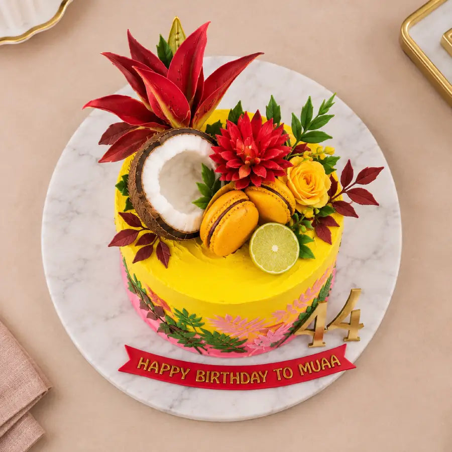 Citrus Bloom Cake