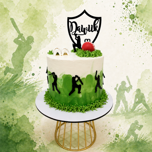 CRICKET LOVER CAKE