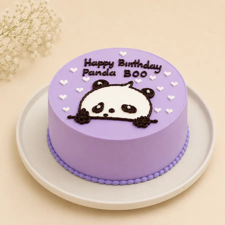 Cute Panda Bento Cake
