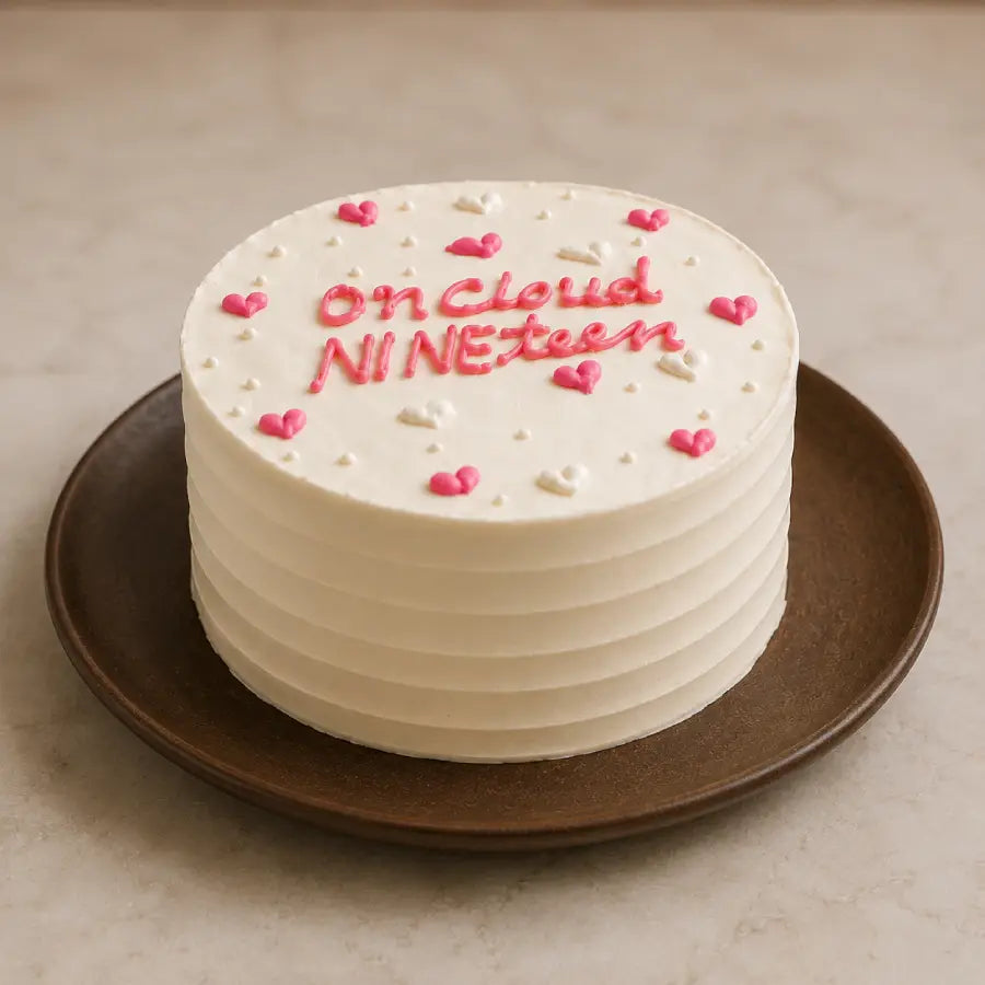 Elegant Nineteen Bento Cake