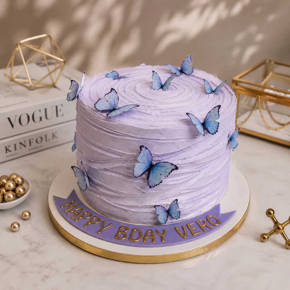 Butterfly Wing Cake
