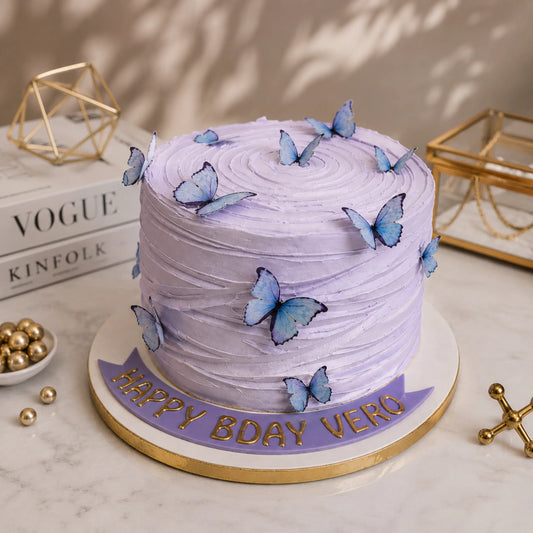 Butterfly Wing Cake