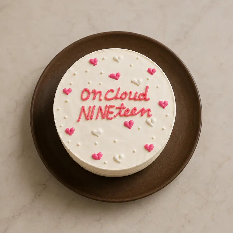 Elegant Nineteen Bento Cake