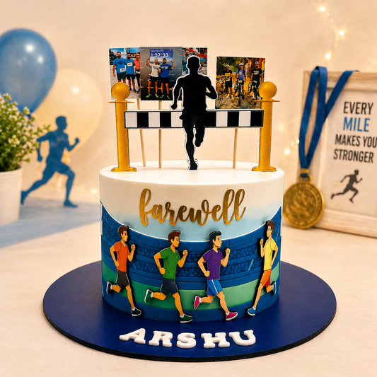 MARATHON FAREWELL CAKE