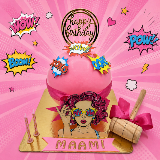 WOW POP ART CAKE