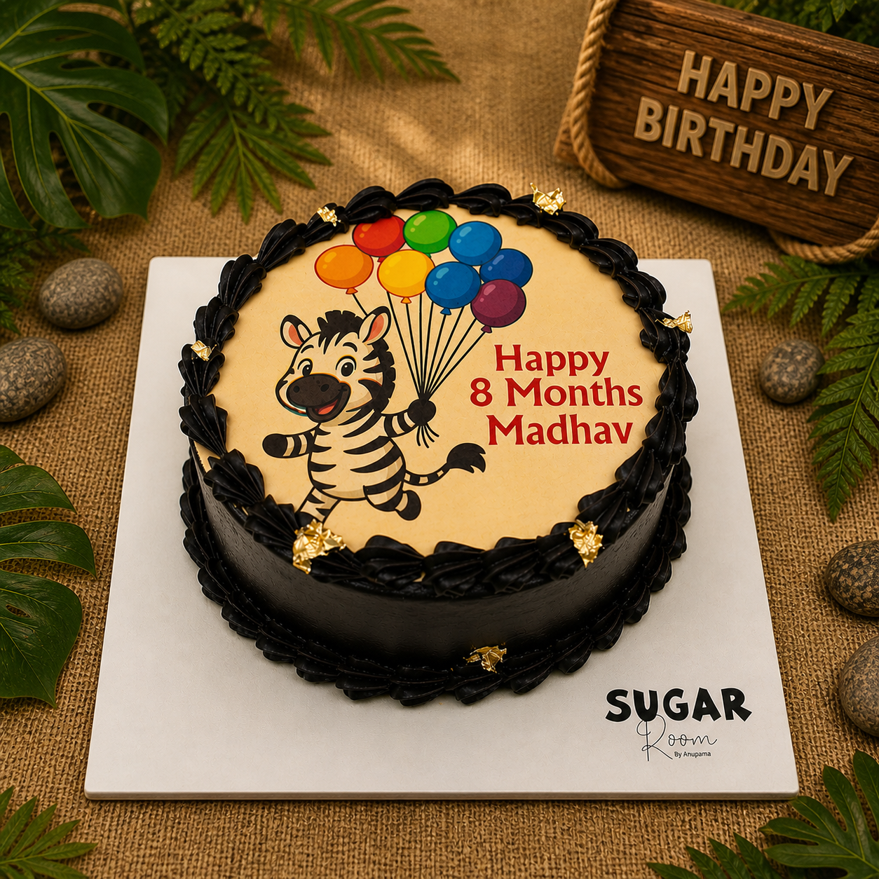 CHOCOLATE PHOTO CAKE