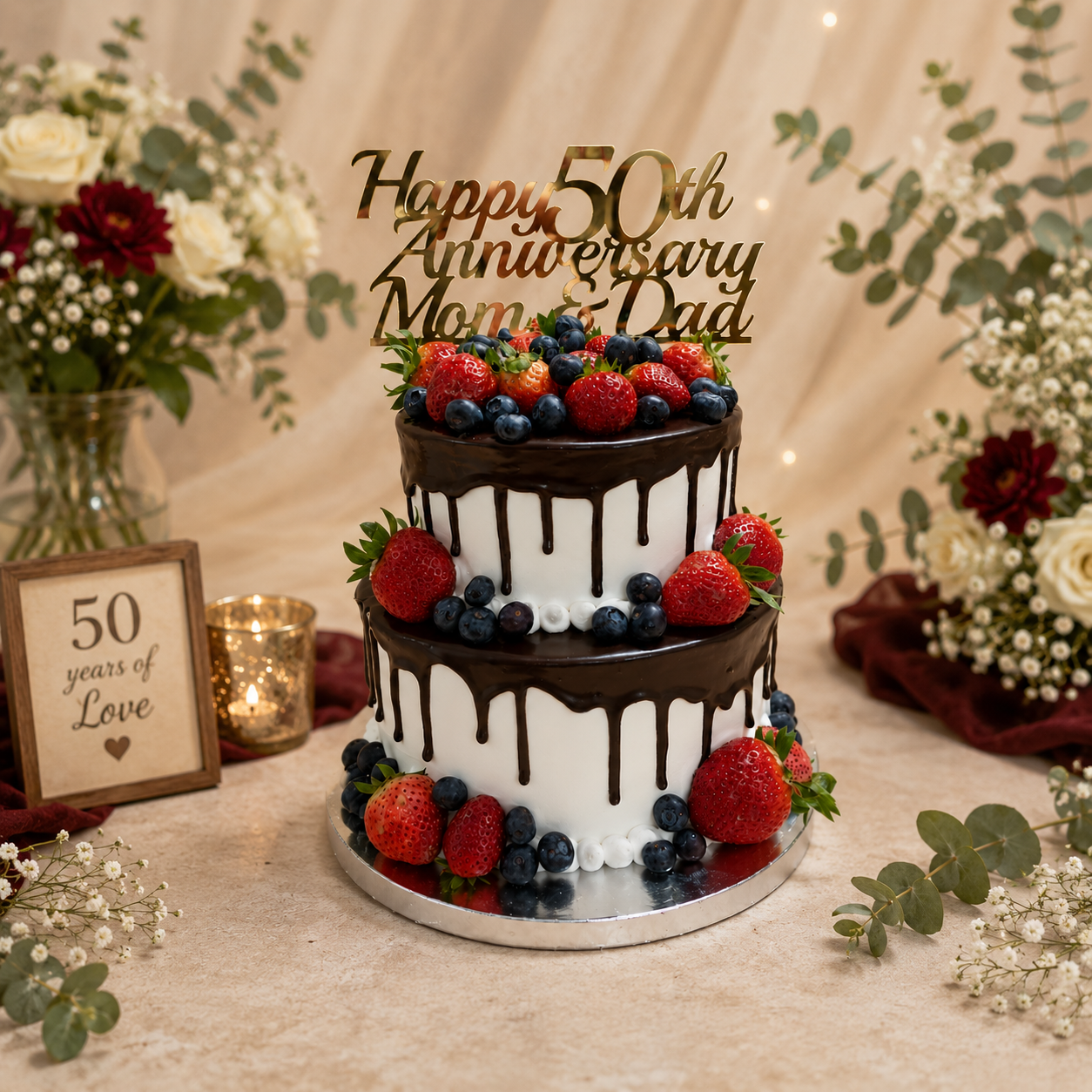 BERRY CELEBRATION CAKE