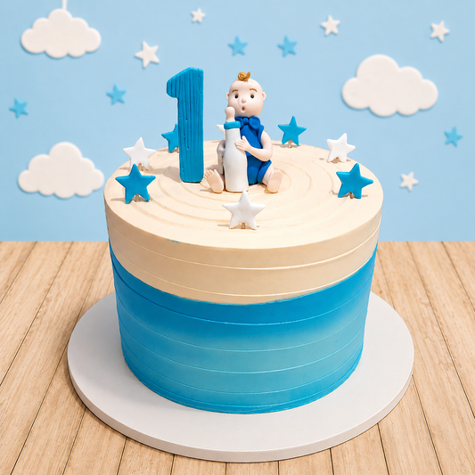 MY  FIRST MILESTONE CAKE