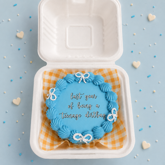 CUSTOM MESSAGE BENTO CAKE