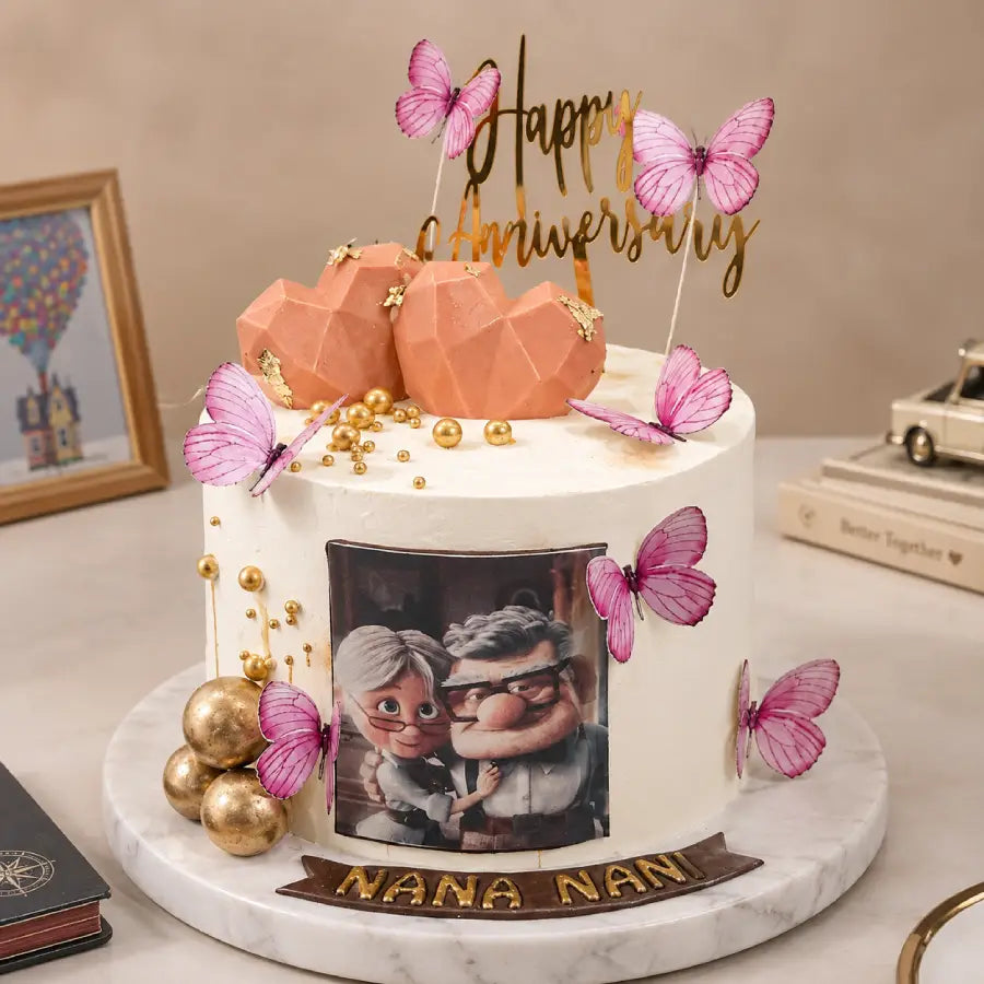 Grand Romance Custom Cake