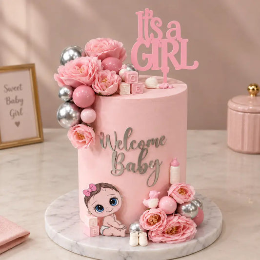Blush Princess Theme Cake