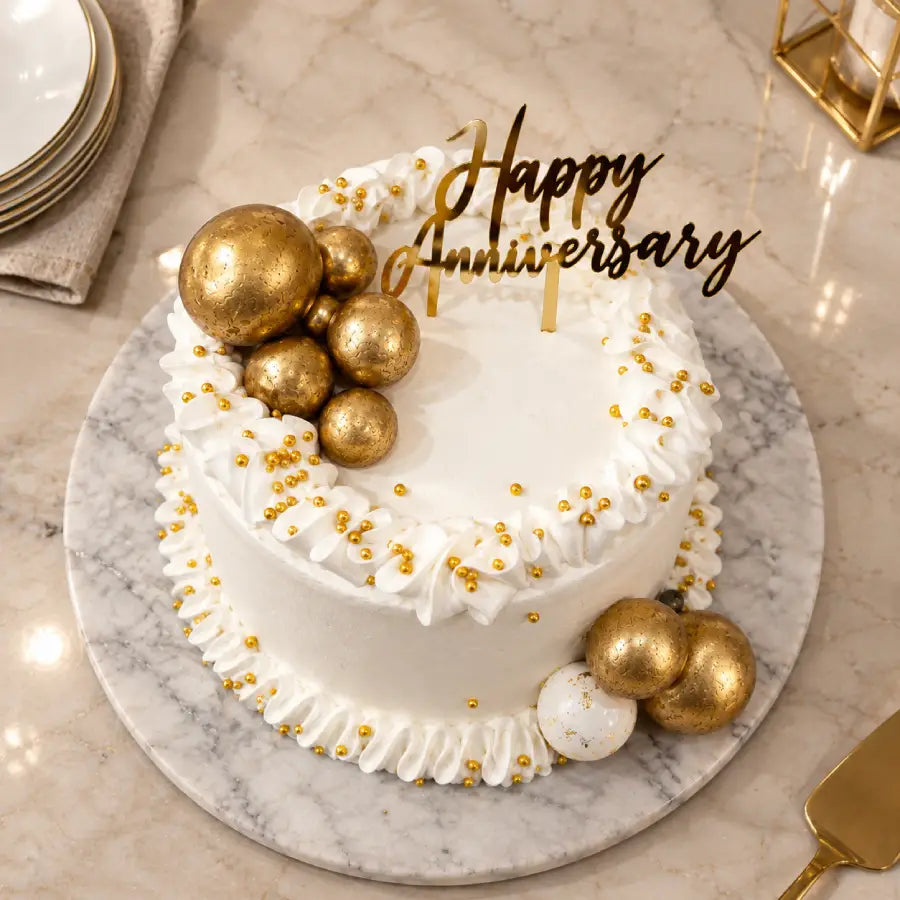 Royal White Anniversary Delight
