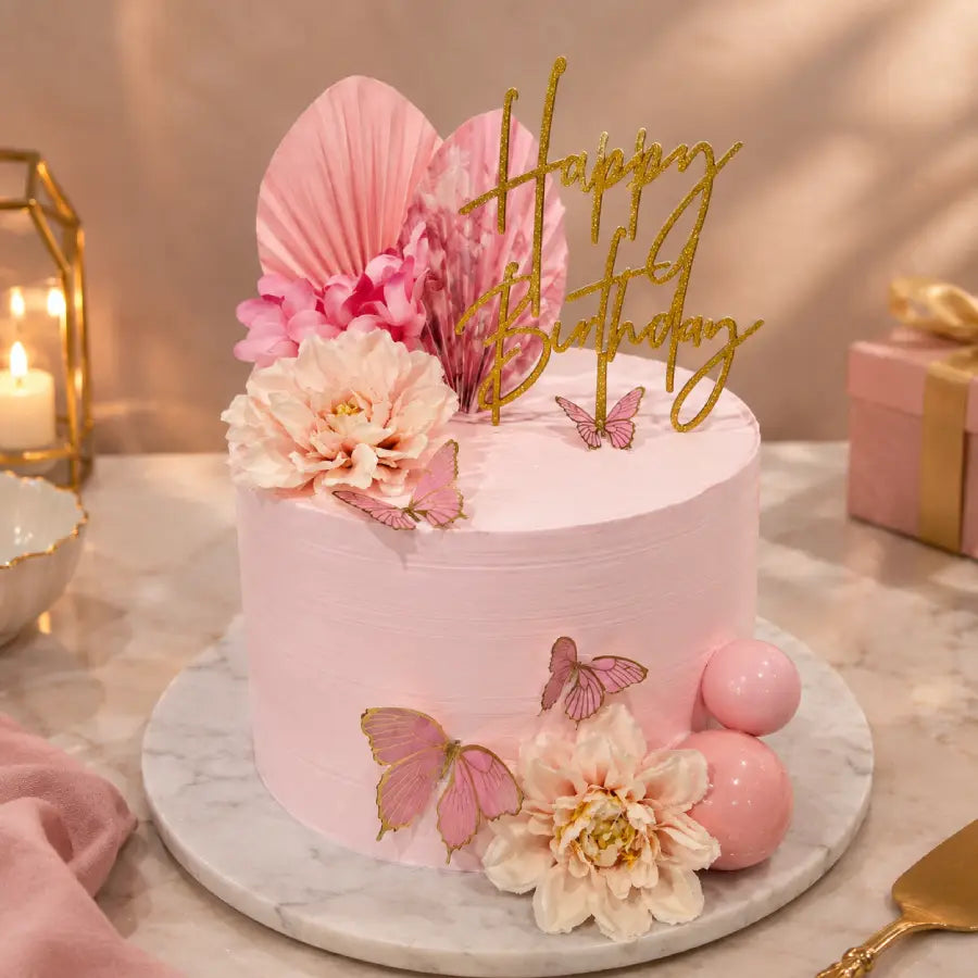 Pastel Flora Fantasy Cake