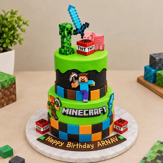 MineCraft Sovereign Cake