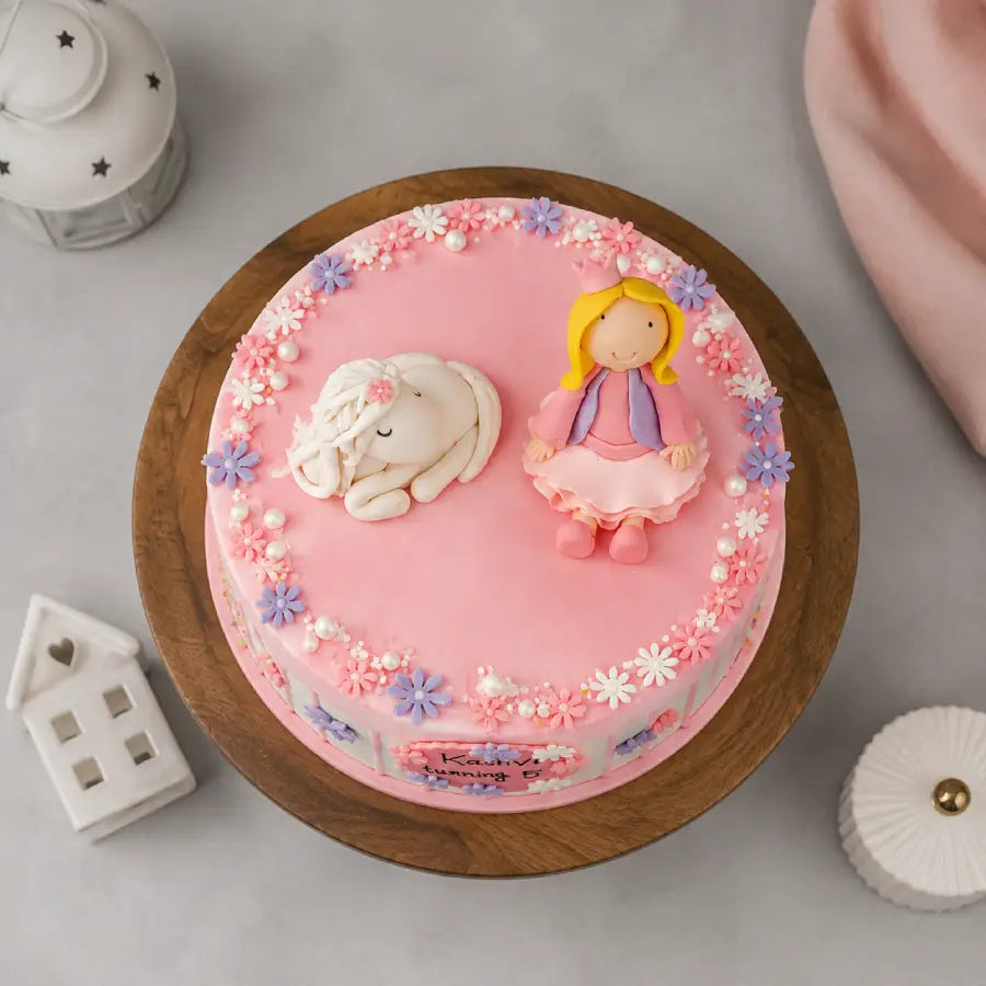 Princess Birthday Unicorn Cake