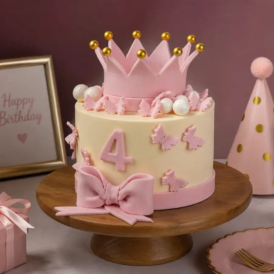 Bow Princess Birthday Cake