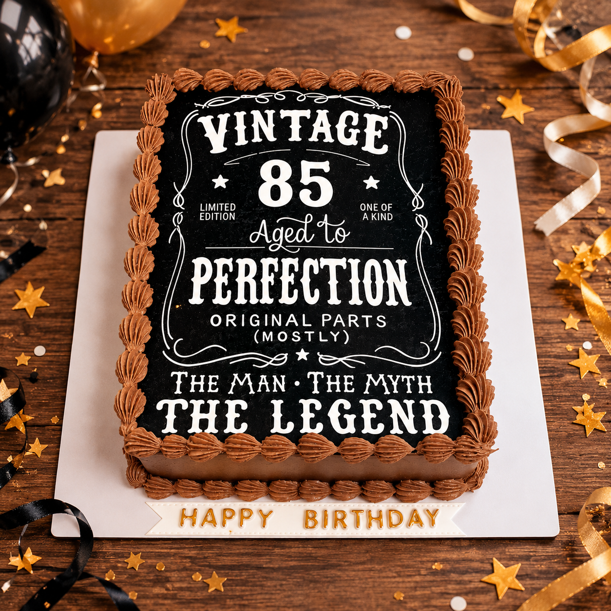 VINTAGE THEME CAKE