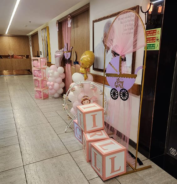 Baby Arrival Decoration (Customized Service)